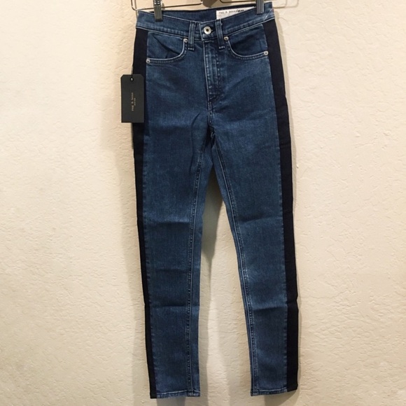 Rag & Bone Mazie Jean 23 striped skinny jeans - Picture 4 of 4